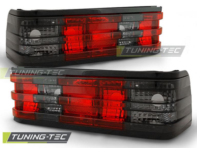 Upgrade Design Rückleuchten für Mercedes Benz 190 / W201 82-93 schwarz/rauch